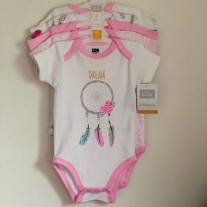 5 3-6 month onesies/bodysuits